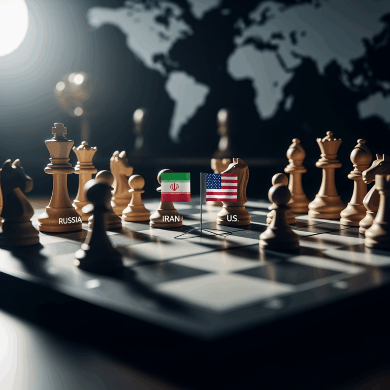 Illustration for: Iran-US Nuclear Talks and International Dynamics