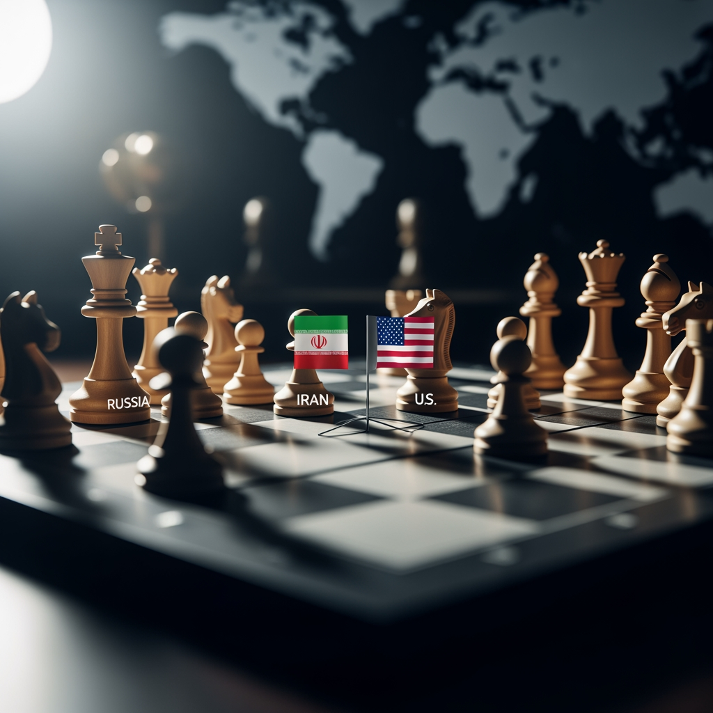 Illustration for: Iran-US Nuclear Talks and International Dynamics