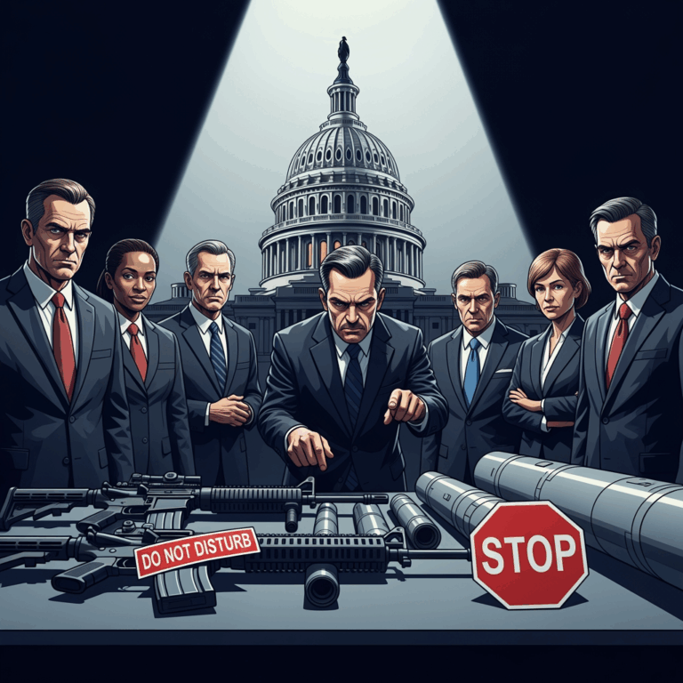 Illustration for: US Government Shutdown Affects Arms Sales