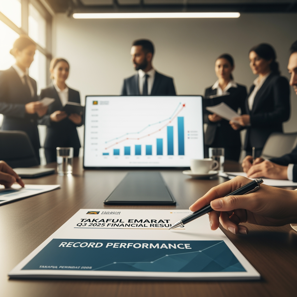 Illustration for: Takaful Emarat Reports Record Q3 2025 Financial Results