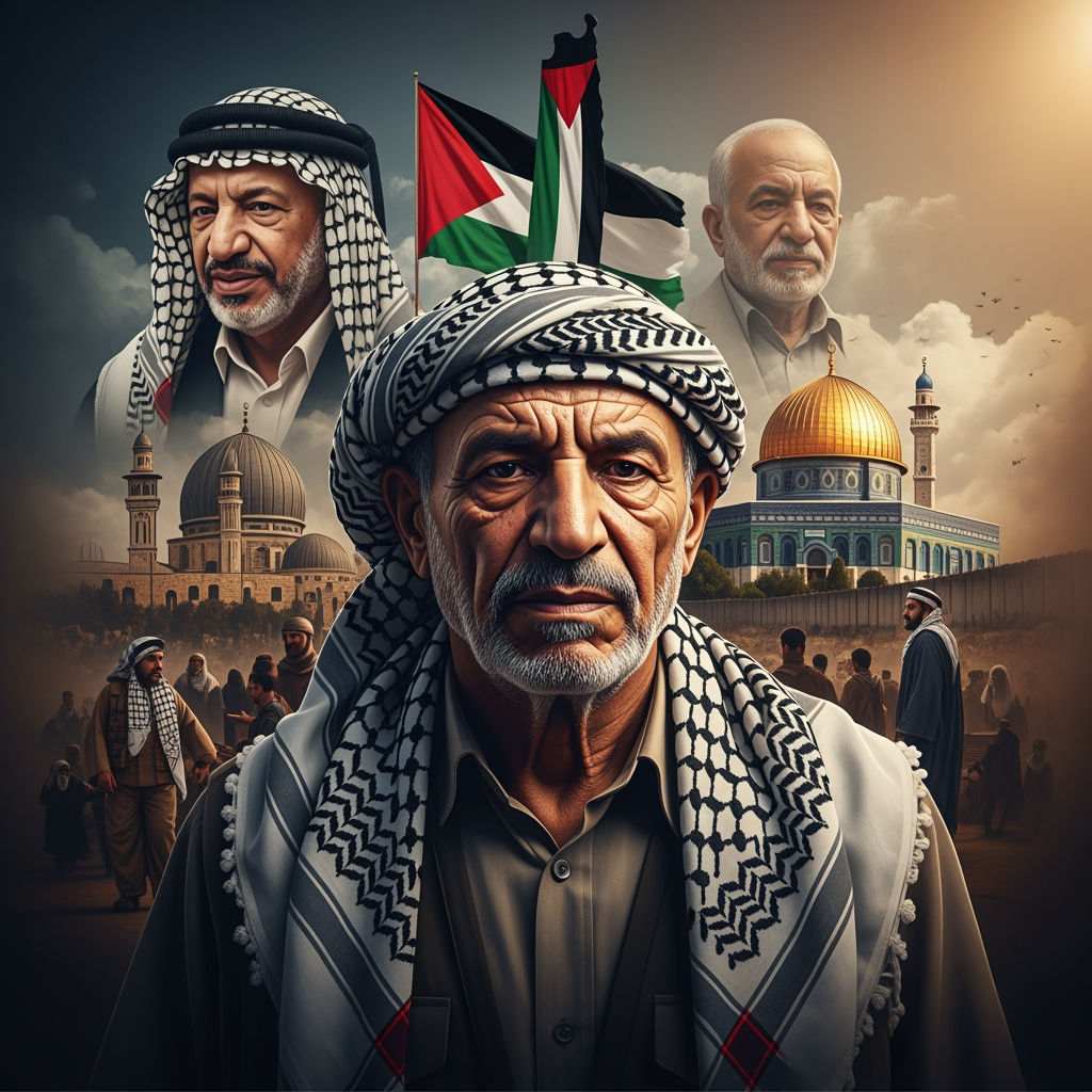 Illustration for: Fatah Movement and Palestinian Cause Legacy