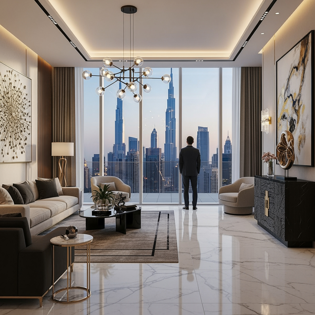 Illustration for: Dubai's Penthouses: The Ultimate Luxury Asset