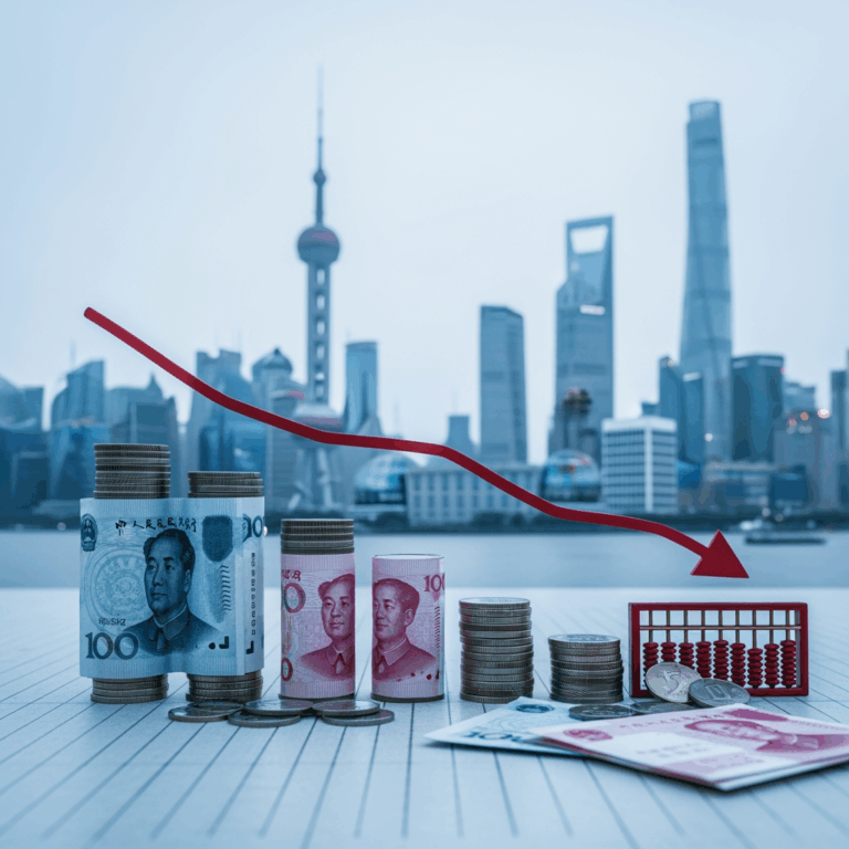 Illustration for: China's Inflation Trends: October Market Insights