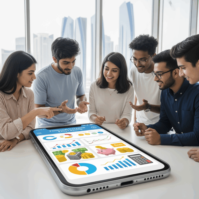 Illustration for: UAE App Revolutionizes Youth Financial Education