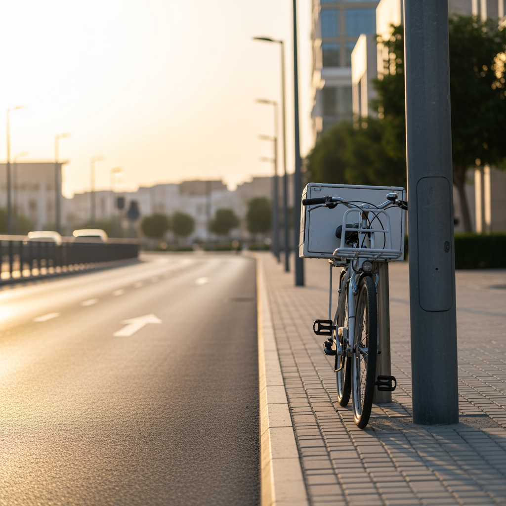 Illustration for: Ajman Records Zero Delivery Bike Accidents