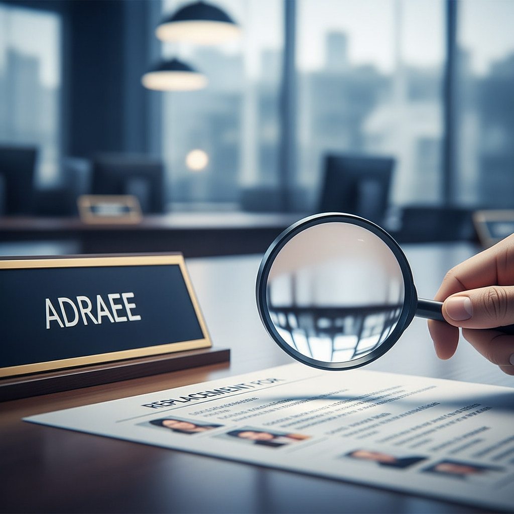 Illustration for: Adraee's Resignation and Replacement Search