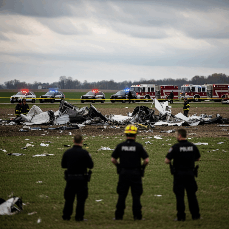 Illustration for: Kentucky Plane Crash Claims 12 Lives