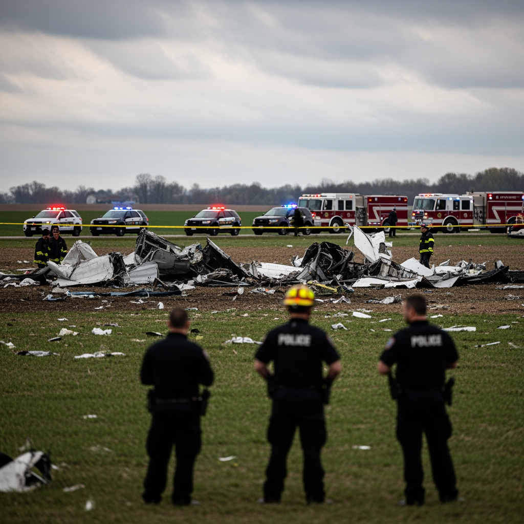 Illustration for: Kentucky Plane Crash Claims 12 Lives