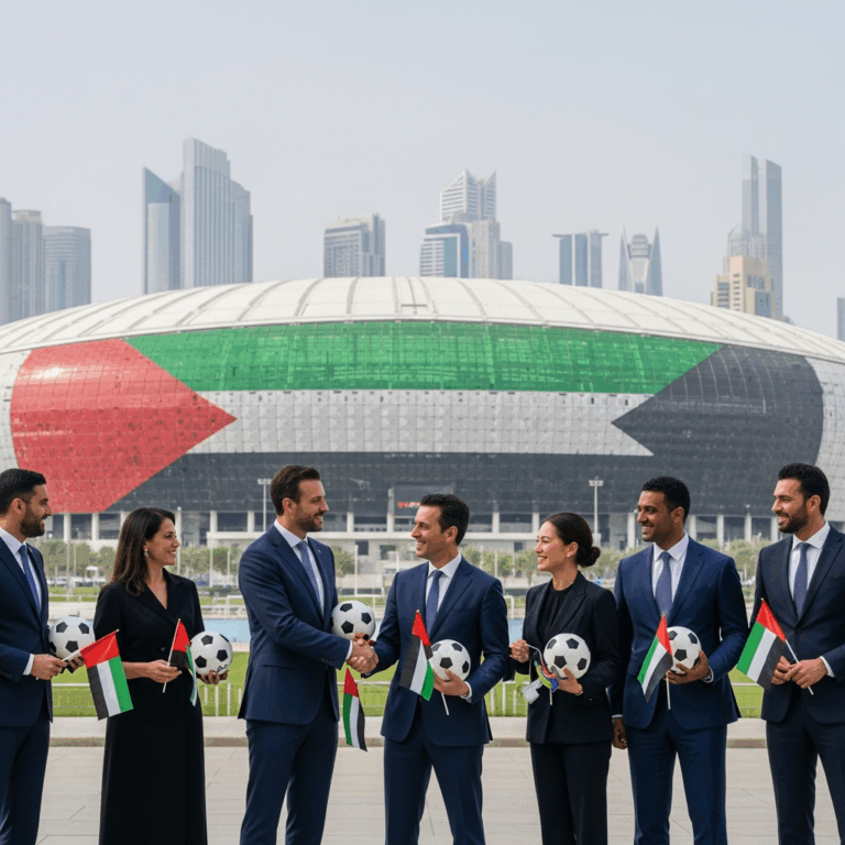Illustration for: UAE Competes to Host 2026 Tournament