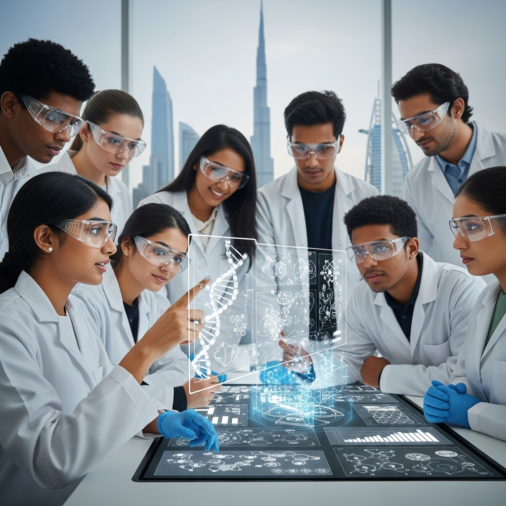 Illustration for: UAE's Role in Shaping Future Scientific Leaders
