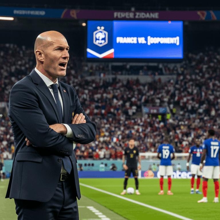 Illustration for: Zidane to Coach France After World Cup 2026