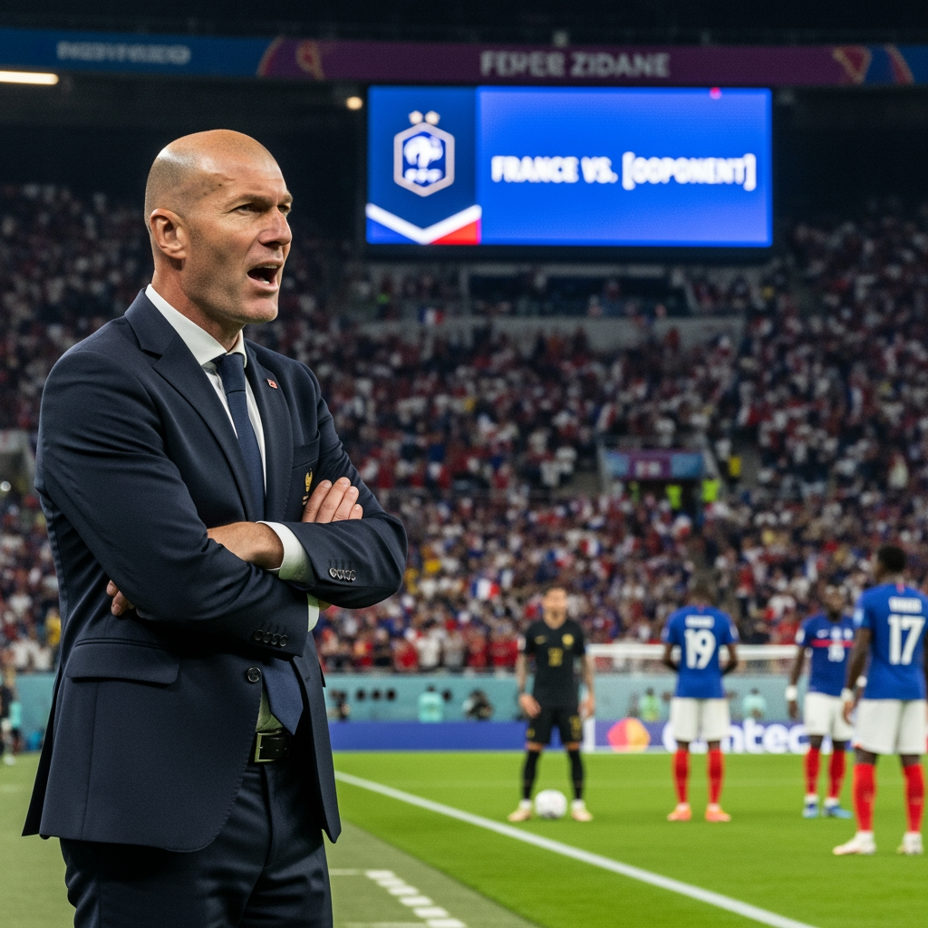 Illustration for: Zidane to Coach France After World Cup 2026