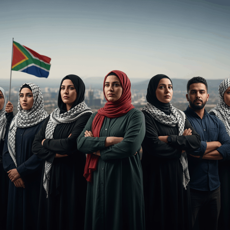Illustration for: 153 Palestinians in South Africa: Mystery Unfolds