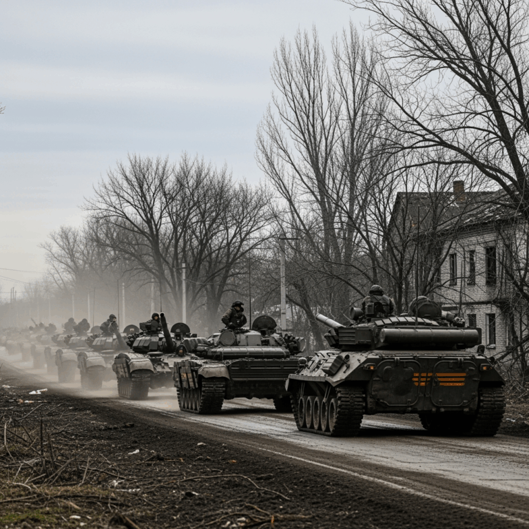 Illustration for: Russian Forces Advance in Kharkov and Dnipropetrovsk
