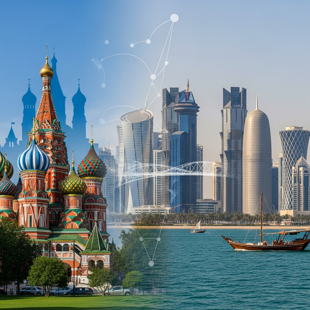 Illustration for: Russia and Qatar Strengthen Tourism Ties