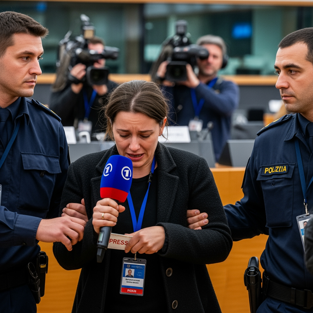 Illustration for: Journalist Loses Job After Asking Key EU Question