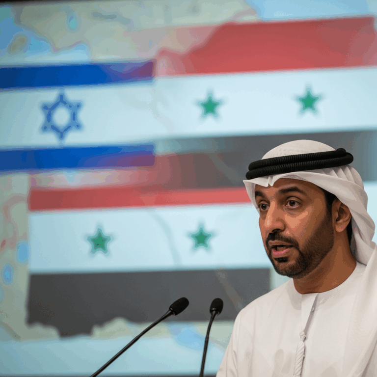 Illustration for: UAE Condemns Israeli Escalation in Syria