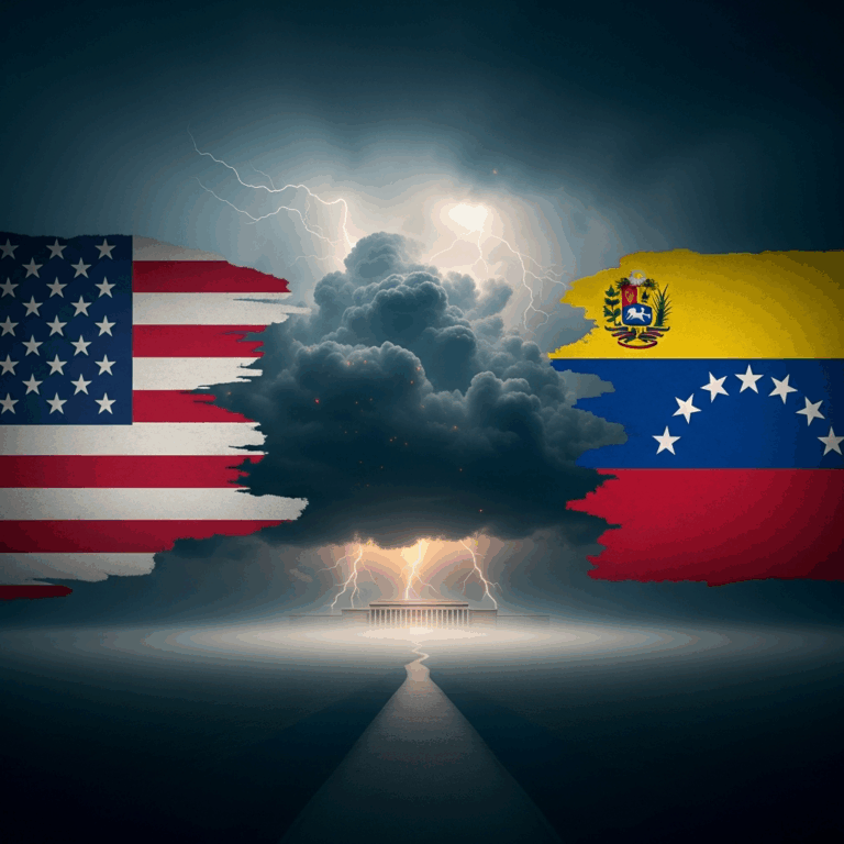 Illustration for: US-Venezuela Tensions Rise Amid Possible Meeting