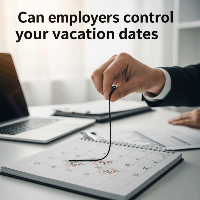 Illustration for: UAE: Can Employers Control Your Vacation Dates?
