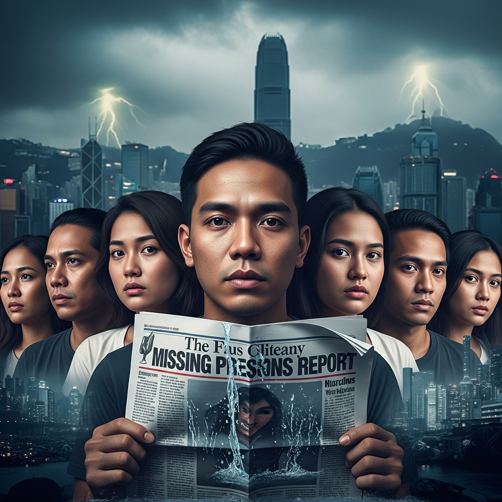 Illustration for: 13 OFWs Missing After Hong Kong Fire