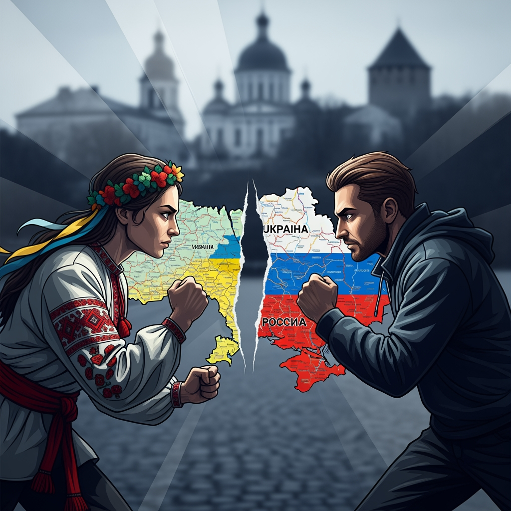 Illustration for: Language and Identity Conflicts in Ukraine