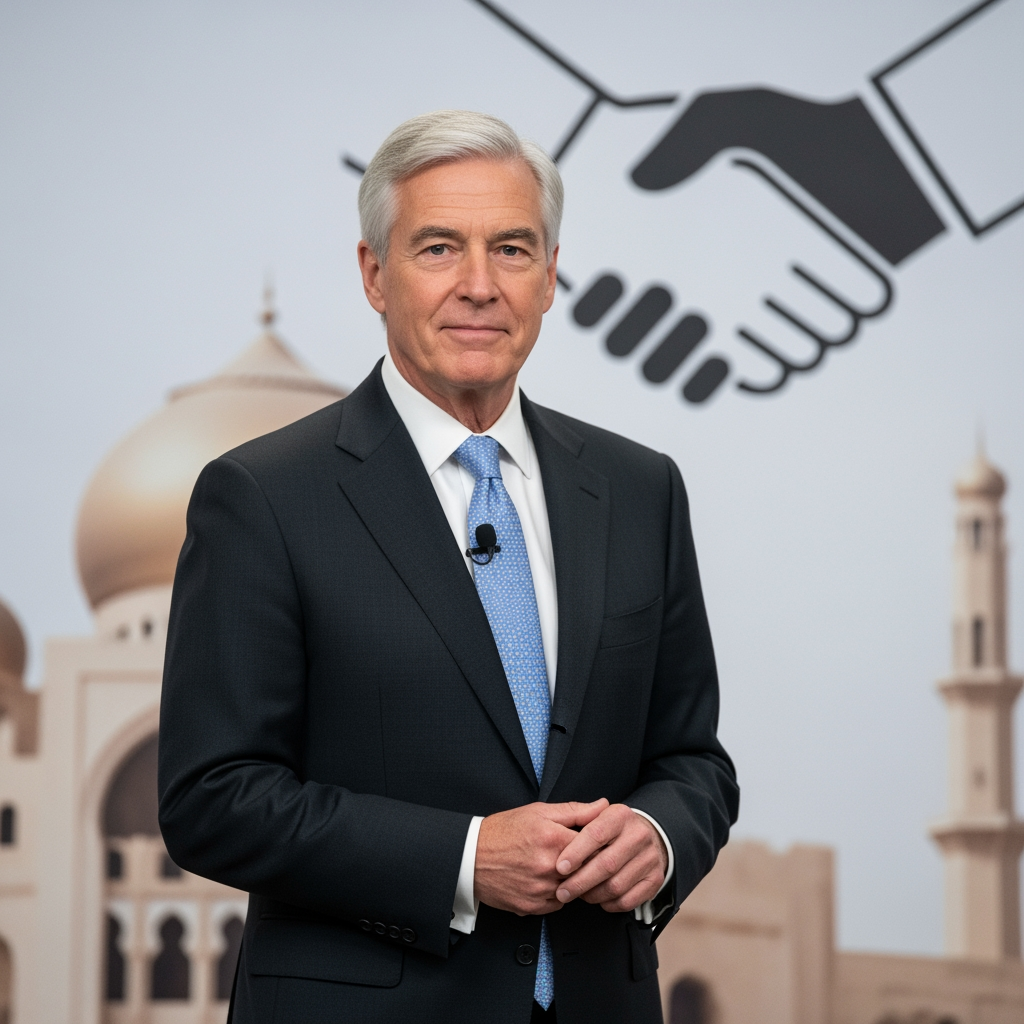 Illustration for: Witkoff Discusses New Middle East Agreement