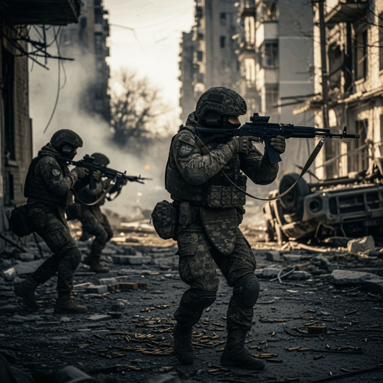 Illustration for: Russian Forces Target Foreign Mercenaries in Ukraine