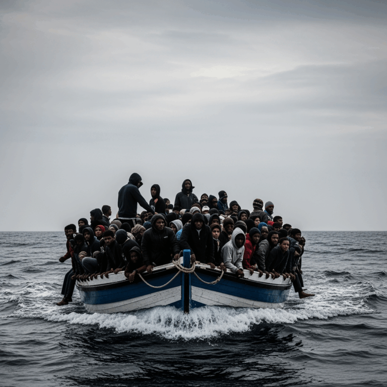 Illustration for: Increase in Illegal Migration from Libya