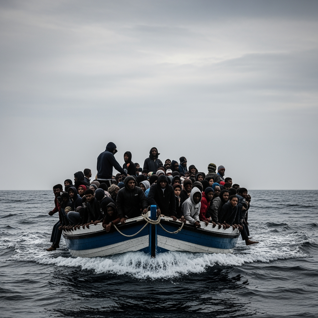 Illustration for: Increase in Illegal Migration from Libya