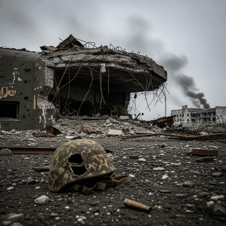 Illustration for: Russian Forces Target Ukrainian Military Infrastructure