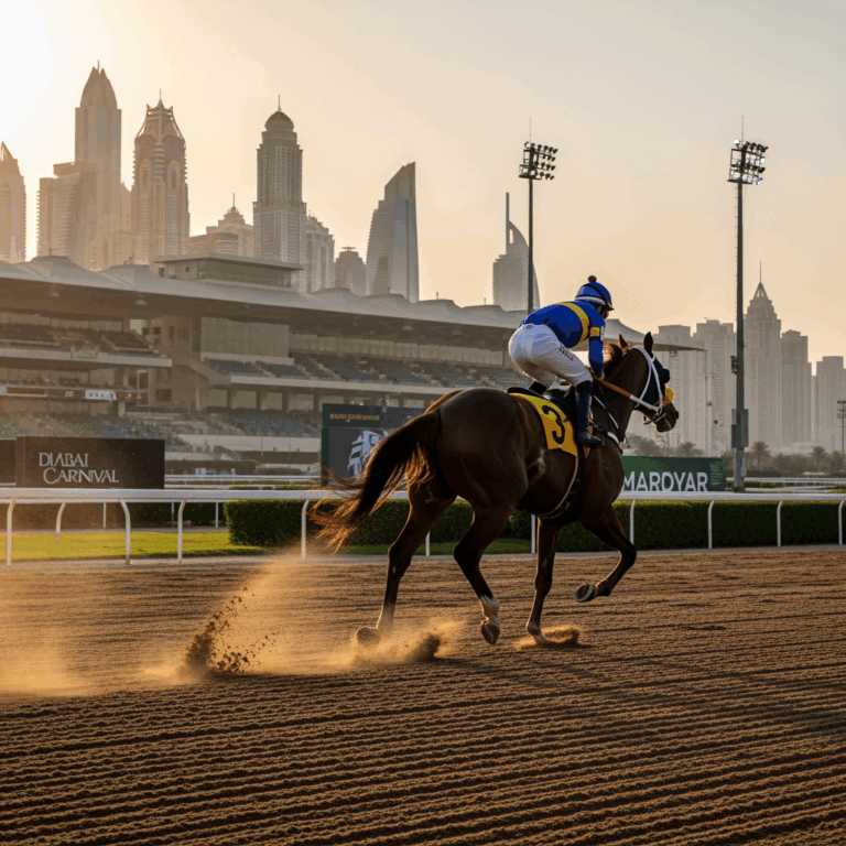 Illustration for: Experience the Dubai Racing Carnival