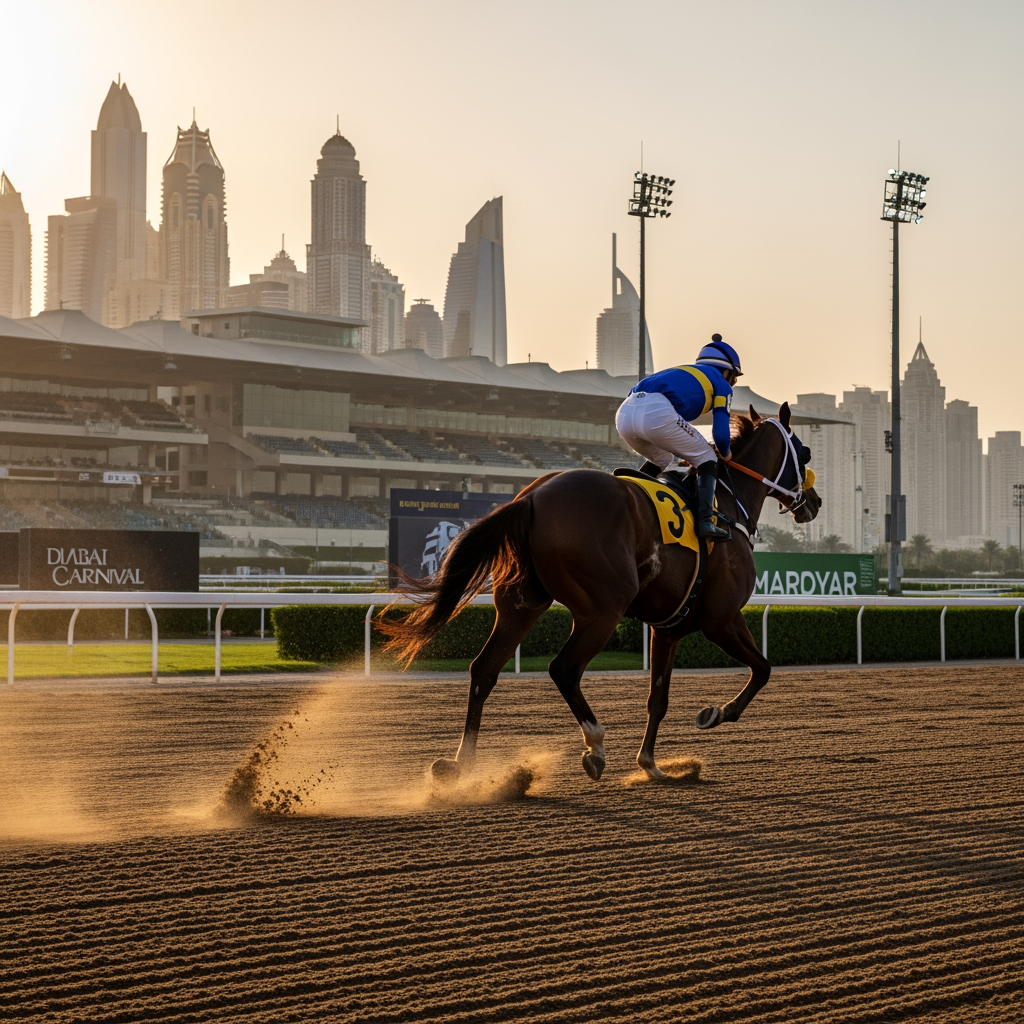 Illustration for: Experience the Dubai Racing Carnival