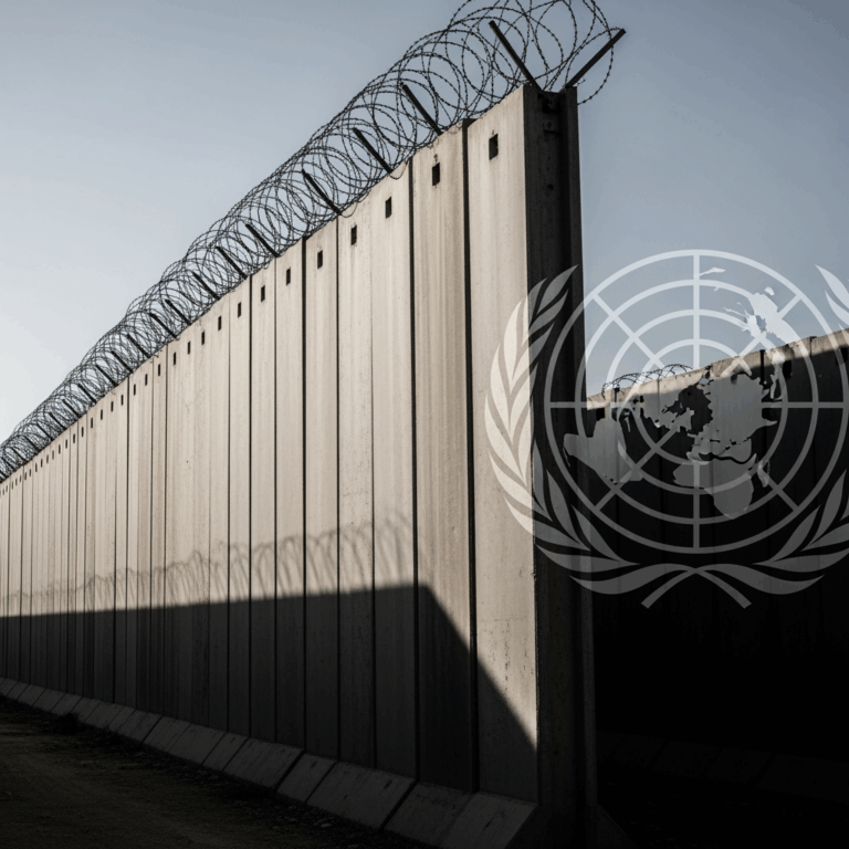 Illustration for: Lebanon to File UN Complaint Over Israeli Wall