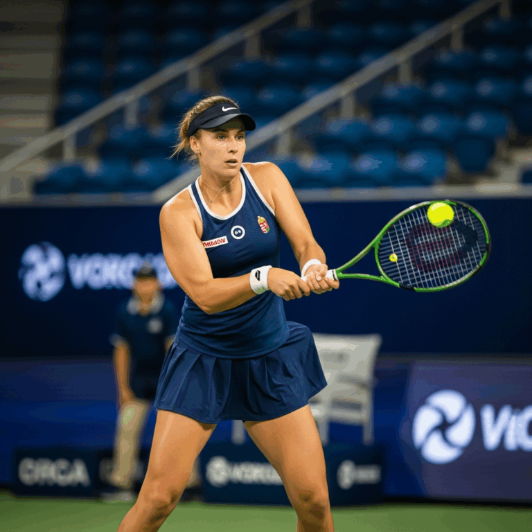 Illustration for: Galfi Returns for Al Habtoor Tennis Challenge