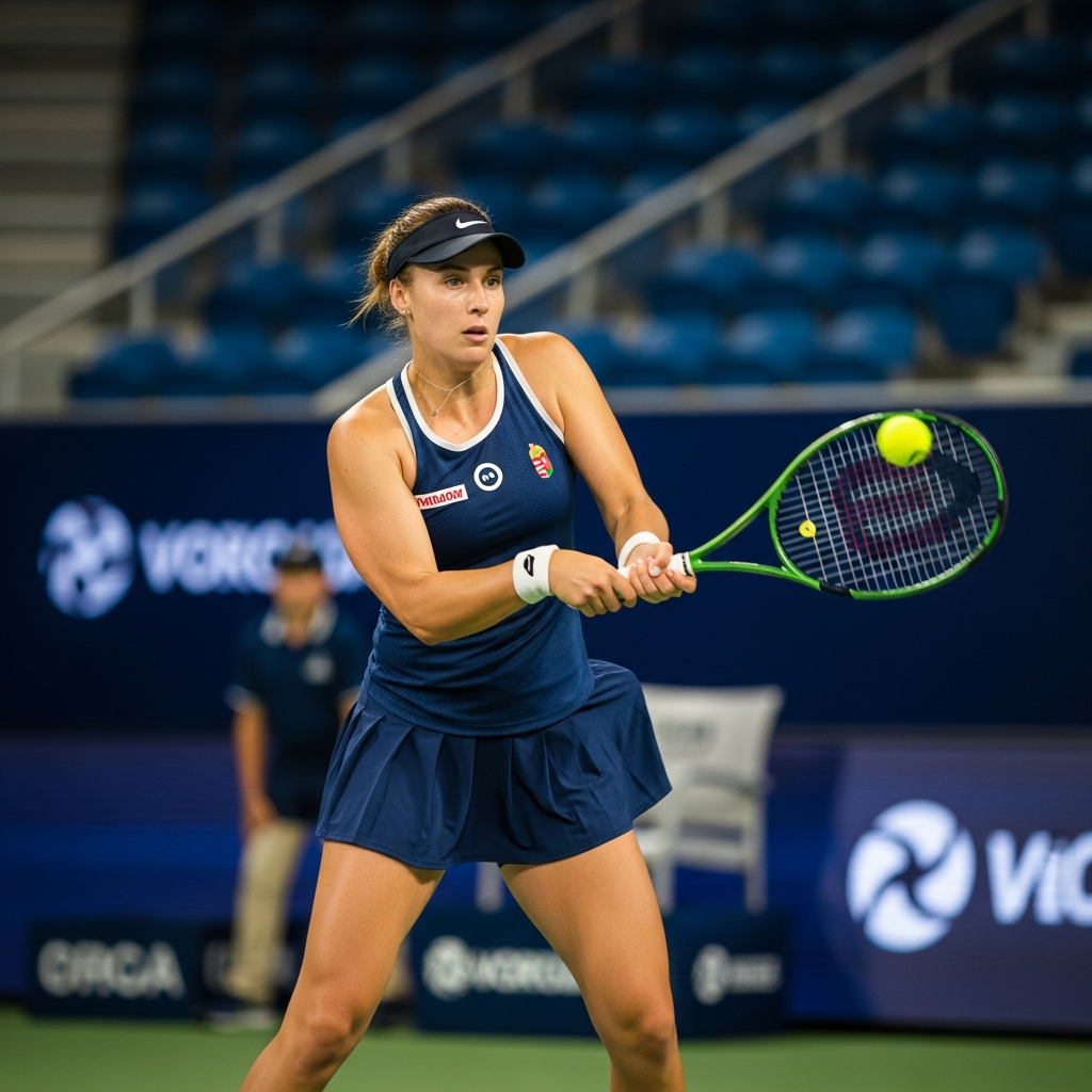 Illustration for: Galfi Returns for Al Habtoor Tennis Challenge