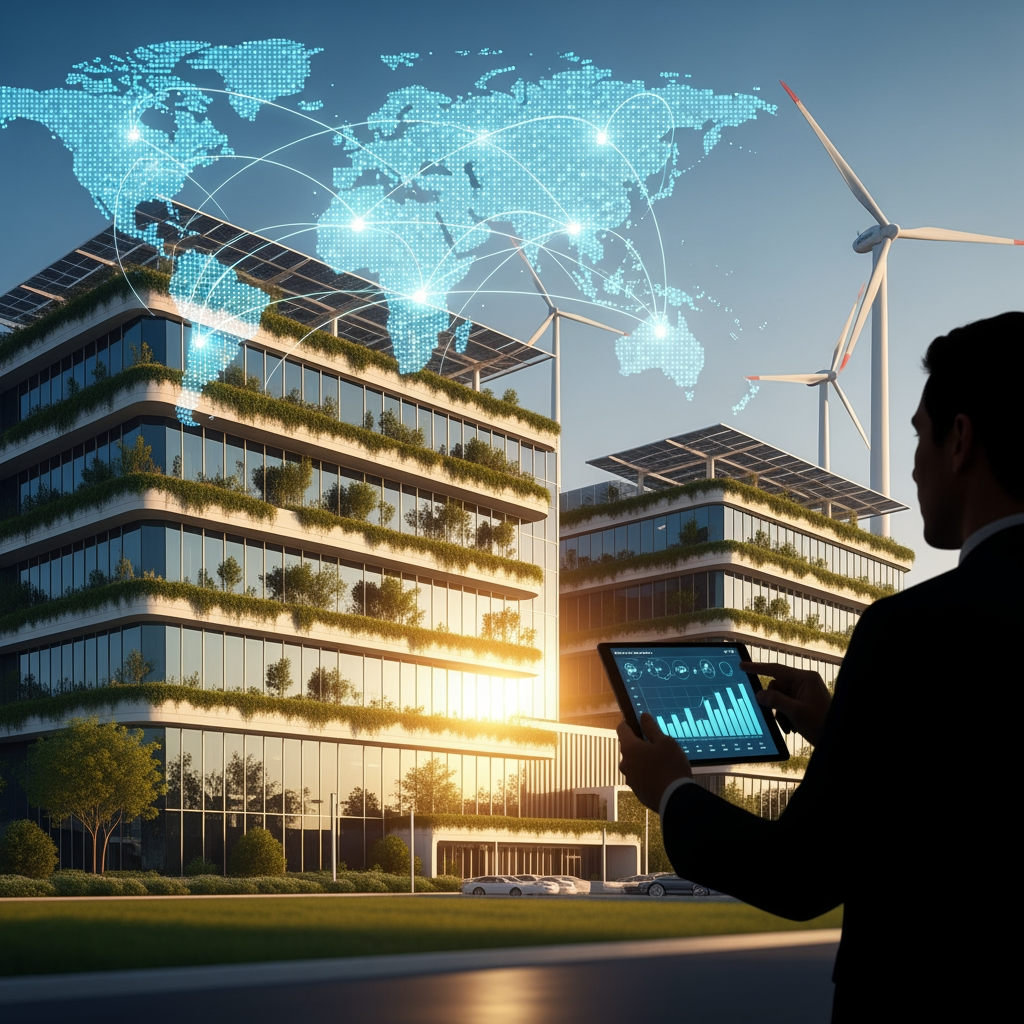 Illustration for: UAE Leads Sustainable Data Centre Revolution
