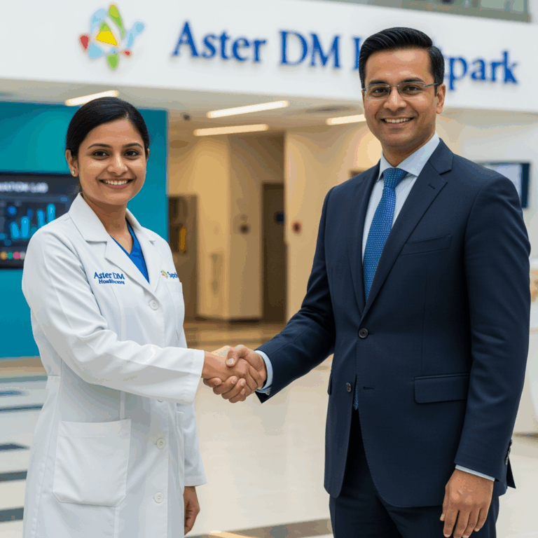 Illustration for: Aster DM Healthcare Partners with SPARK for Innovation