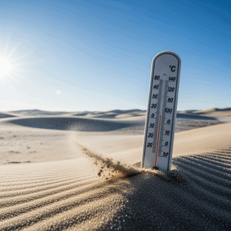 Illustration for: UAE Records Lowest Temperature of 9.8°C