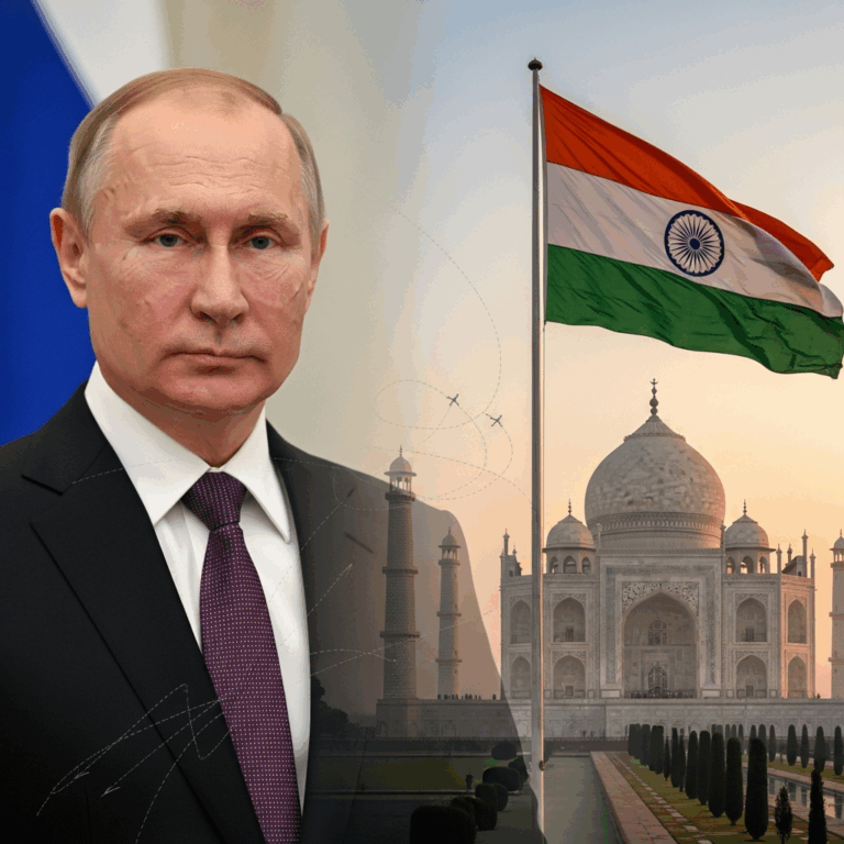 Illustration for: Putin's Upcoming State Visit to India in December