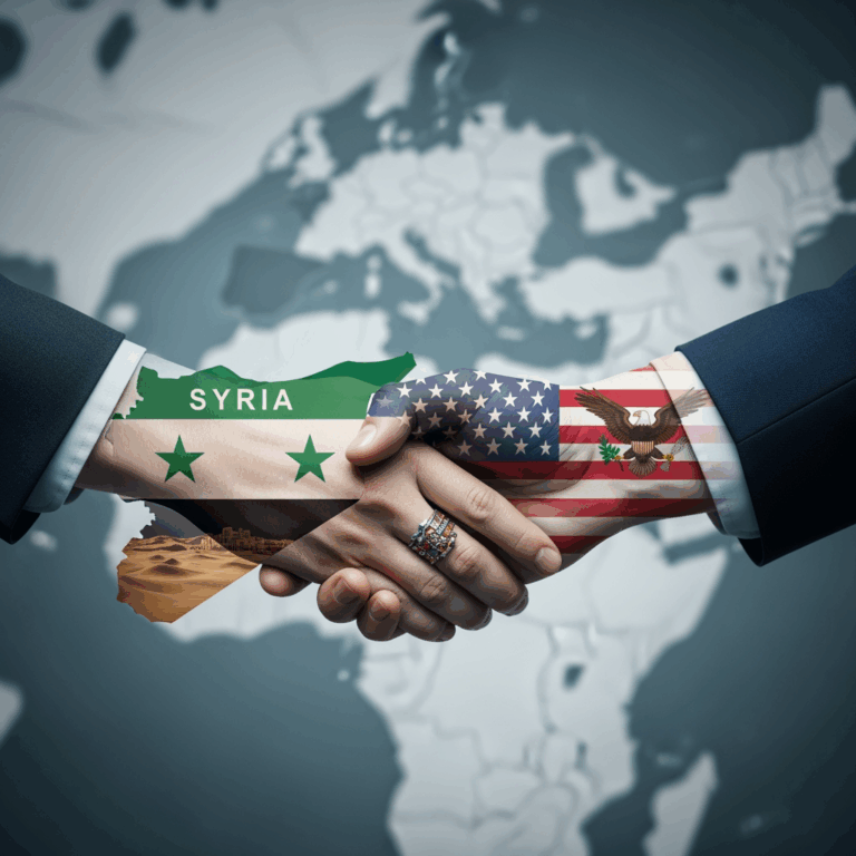 Illustration for: Syria-US Relations See a Notable Shift