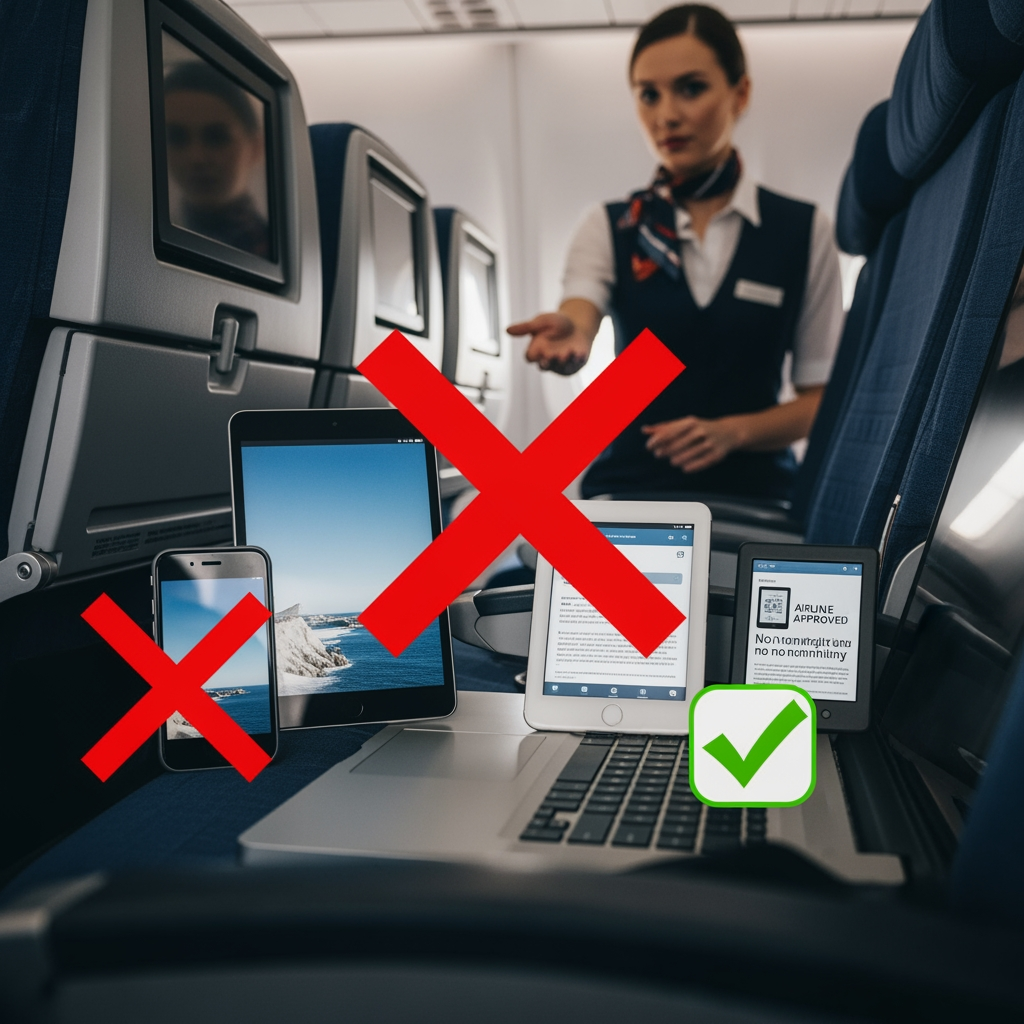 Illustration for: Aviation Device Restrictions: Safety First