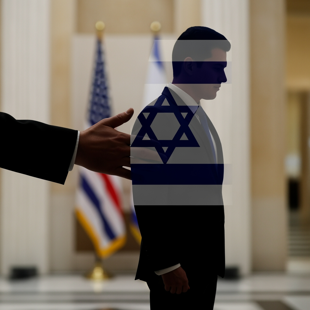 Illustration for: US Pressures Israel on Hamas Disarmament