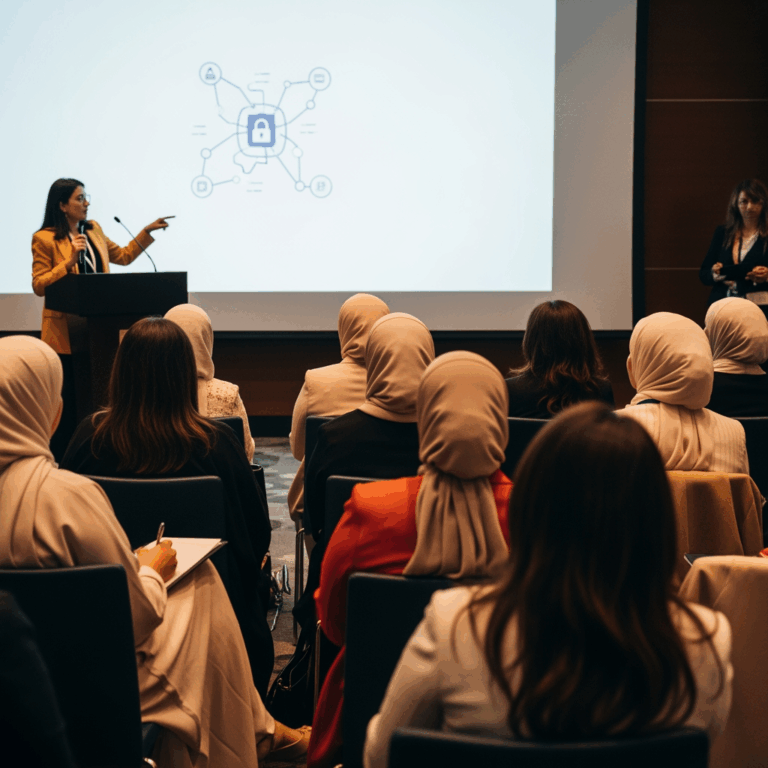 Illustration for: Digital Violence Against Women Conference in Libya