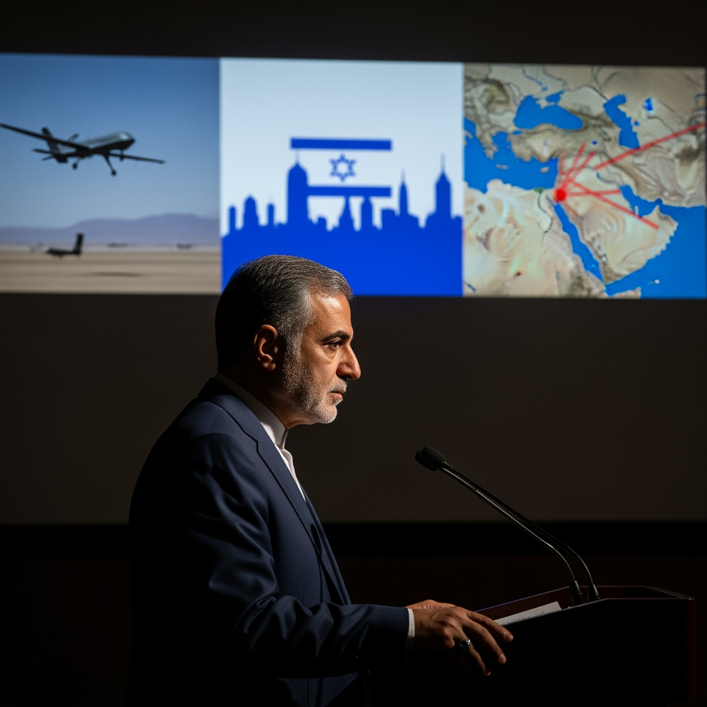 Illustration for: Iran Seeks Accountability for US and Israeli Actions