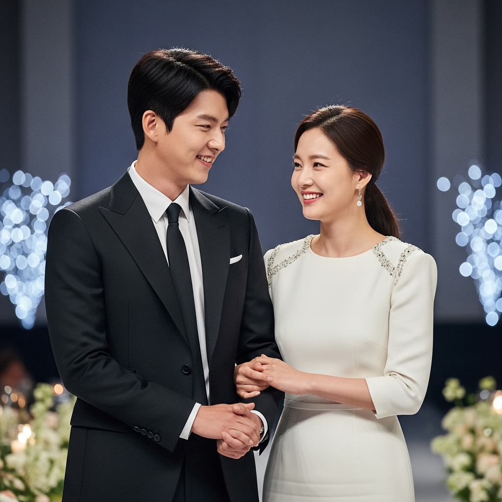 Illustration for: Kim Woo-bin and Shin Min-a to Marry in December