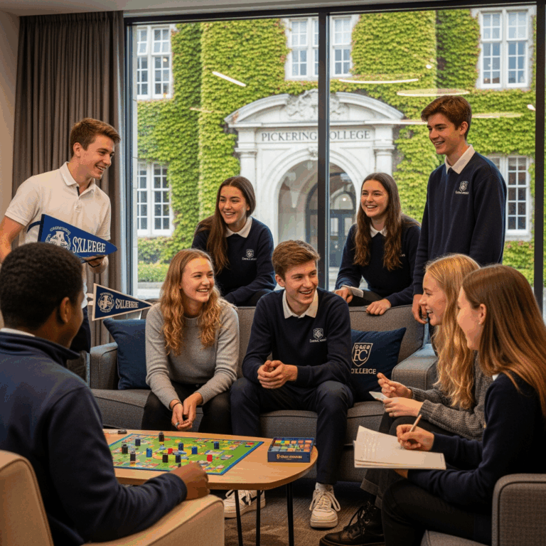 Illustration for: Discover Pickering College's Unique Boarding Experience