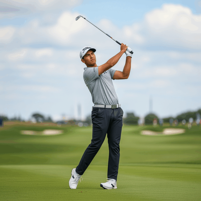 Illustration for: Rayhan Thomas Aims for Korn Ferry Tour Success