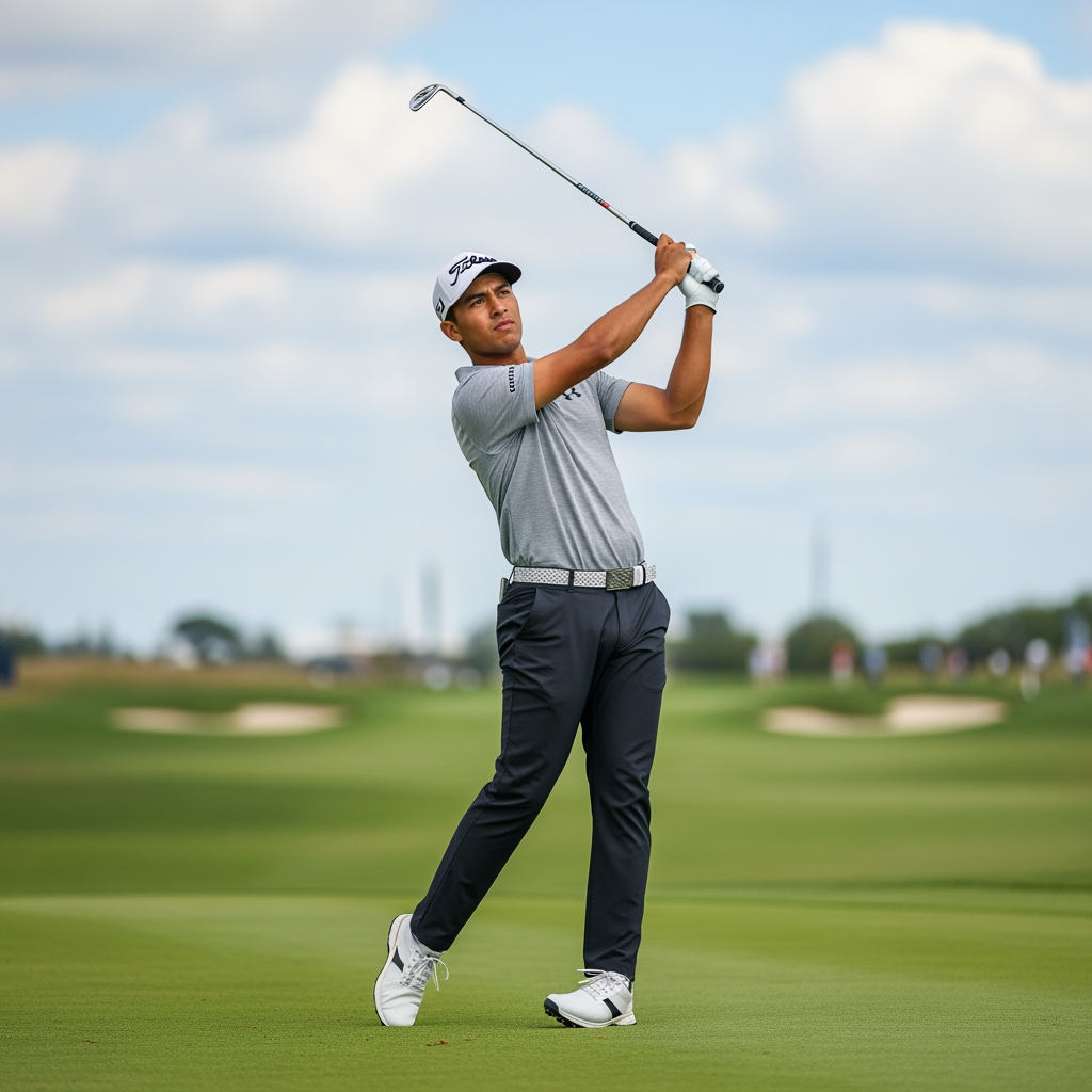 Illustration for: Rayhan Thomas Aims for Korn Ferry Tour Success