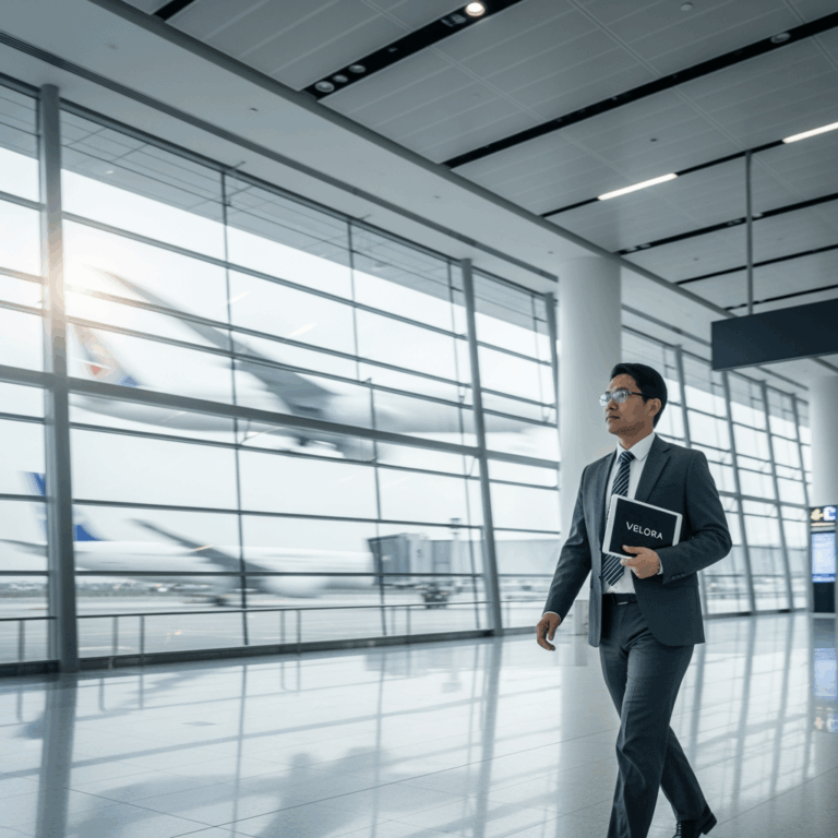 Illustration for: Velora: Transforming Abu Dhabi's Aviation Services