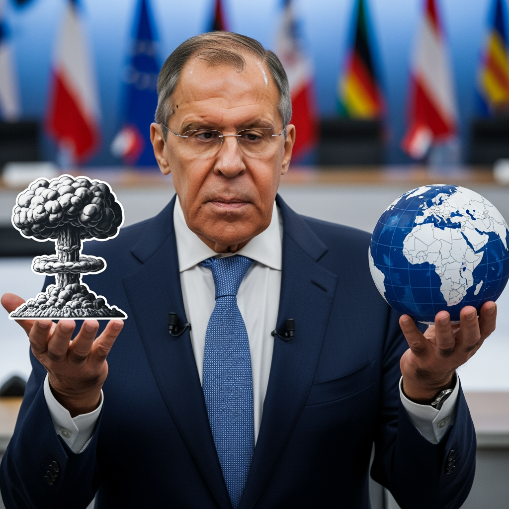 Illustration for: Lavrov on Nuclear Tests and Geopolitical Goals